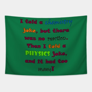 Science pun Tapestry