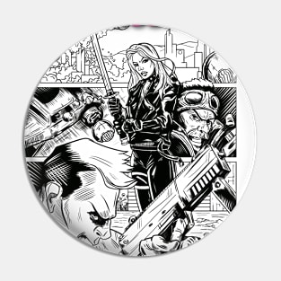 "Street Heroes: Defying Destiny" Pin