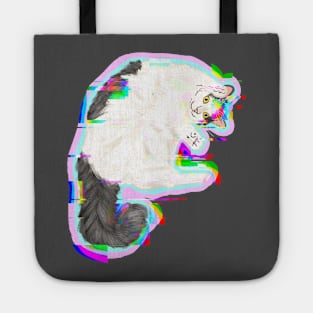 Glitch Kitten - Cyber Cat Tote