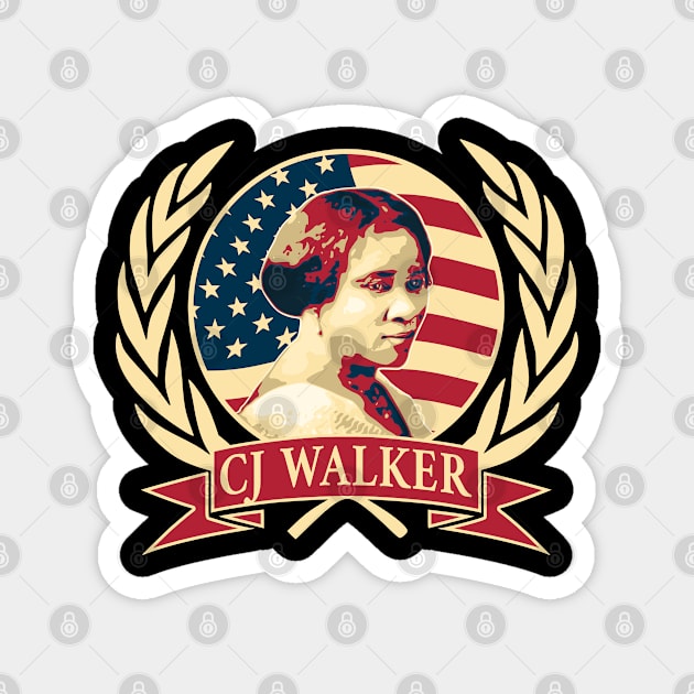 CJ Walker Magnet by Nerd_art