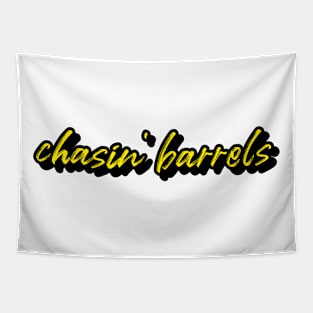 Chasin' barrels Tapestry