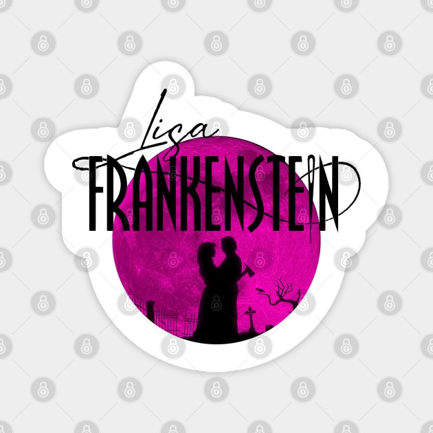 Lisa Frankenstein movie Carla Gugino, Kathryn Newton, Cole Sprouse, Magnet by ironpalette