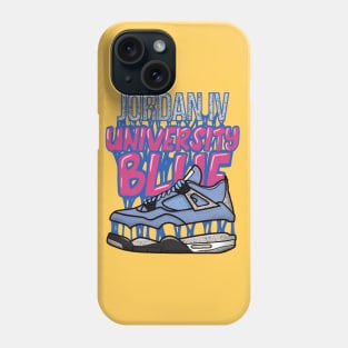 Nike Jordan 4 University Blue Phone Case