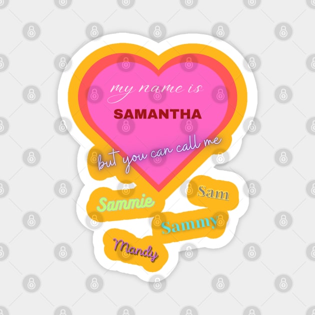 Samantha Magnet by baseCompass