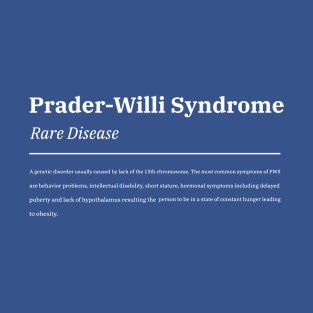 Prader-Willi Syndrome Awareness T-Shirt