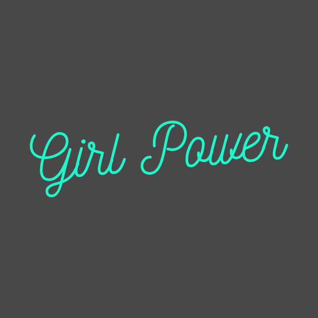 Girl Power Neon by Nerdify