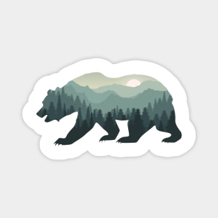 mountain bear Magnet