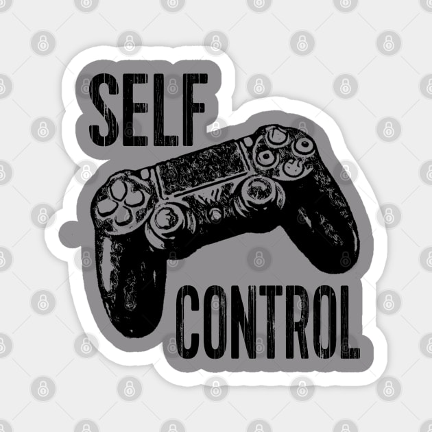 Self Control Magnet by Picfool