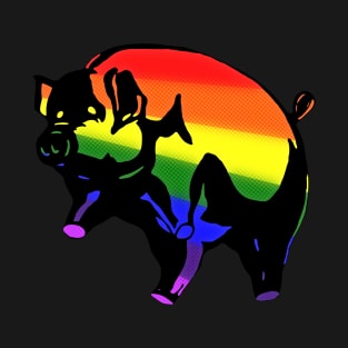 Rainbow Pig T-Shirt