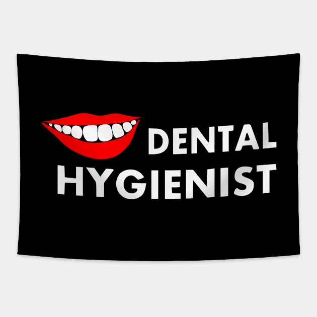 Dental Hygienist Tapestry by Anastasiya Malakhova