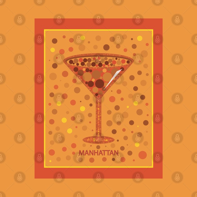 Manhattan | Cocktail | Pop Art by williamcuccio