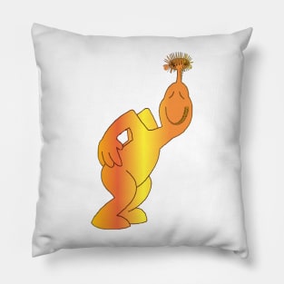 Yellow Man Pillow