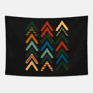Abstract Shapes Triangle Aesthetic Painting Tapestry