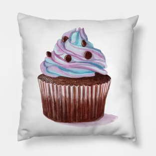 Chocolate cupcake Pillow