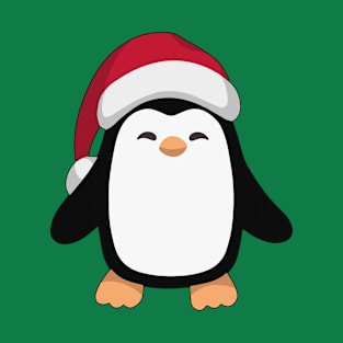 PENGUIN CHRISTMAS HAT T-Shirt