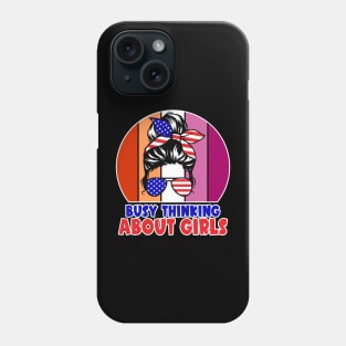 Busy Thinking About Girls Phone Case