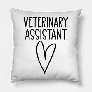 Veterinary Assistant Heart Pillow