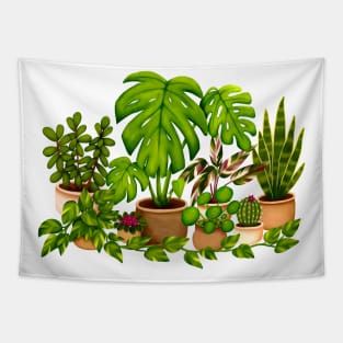 House Plants Tapestry