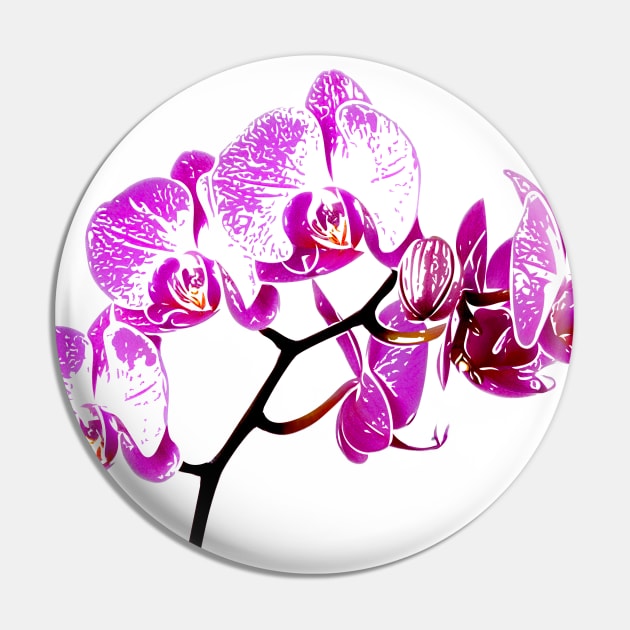 Orchid Pin by Jirka Svetlik