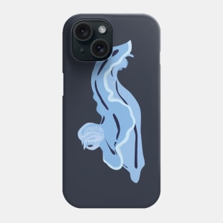 Blue nudibranch Phone Case