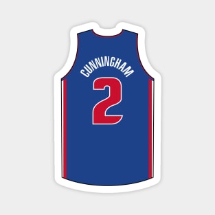 Cade Cunningham Detroit Jersey Qiangy Magnet