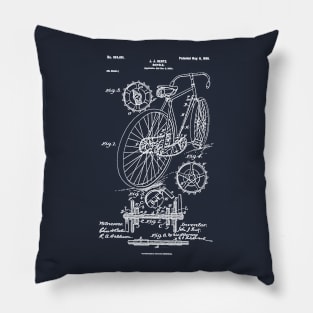 Bicycle Patent 1899 Pillow