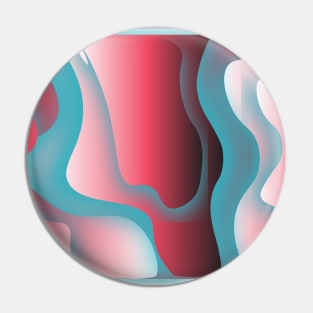 pink blue abstract contain wave Pin