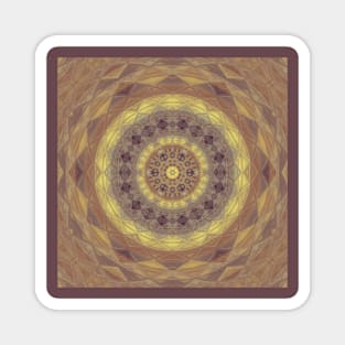 Sun Summer Mandala Autumn Magnet