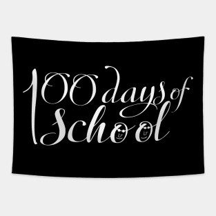 100 Days Of School Tapestry