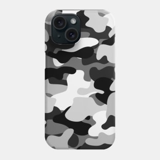 Snow camo Military Phone Case