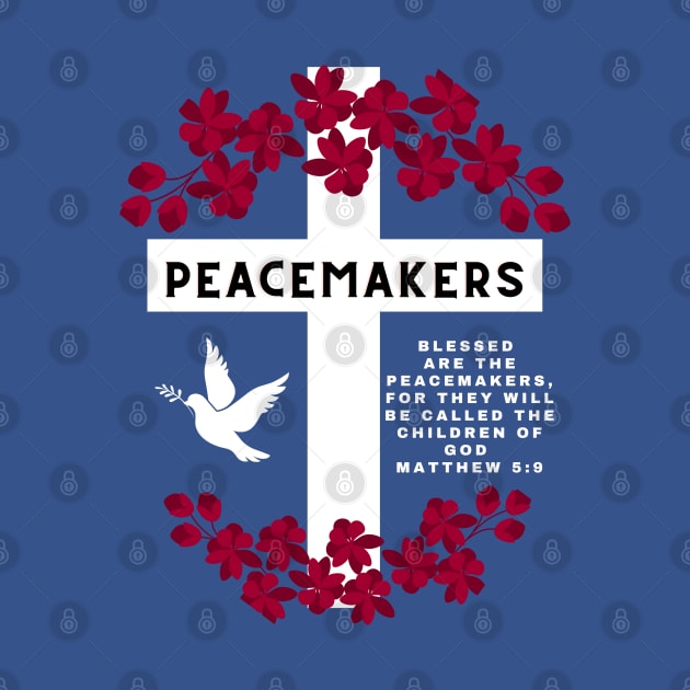 Blessed are the Peacemakers Gospel of Matthew church by Shean Fritts 