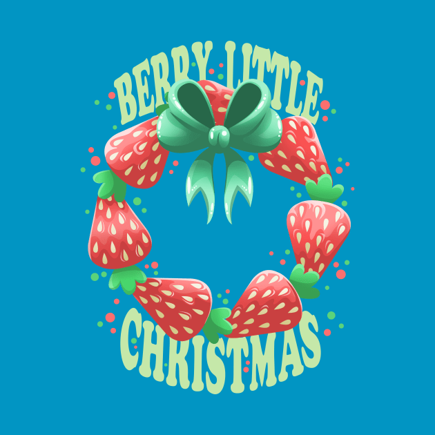 Berry Little Christmas by Art by Angele G