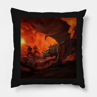 Dragon Hunters Pillow