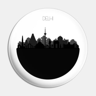 Delhi Skyline Pin