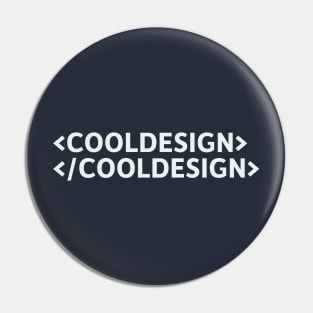 HTML Cool Design Pin