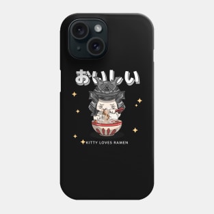 kitty love instant ramen Phone Case