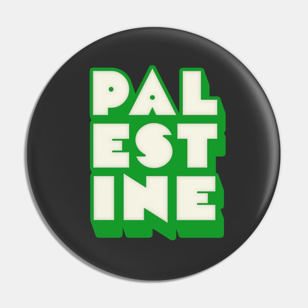 Palestine //// Retro Style Design Pin by DankFutura