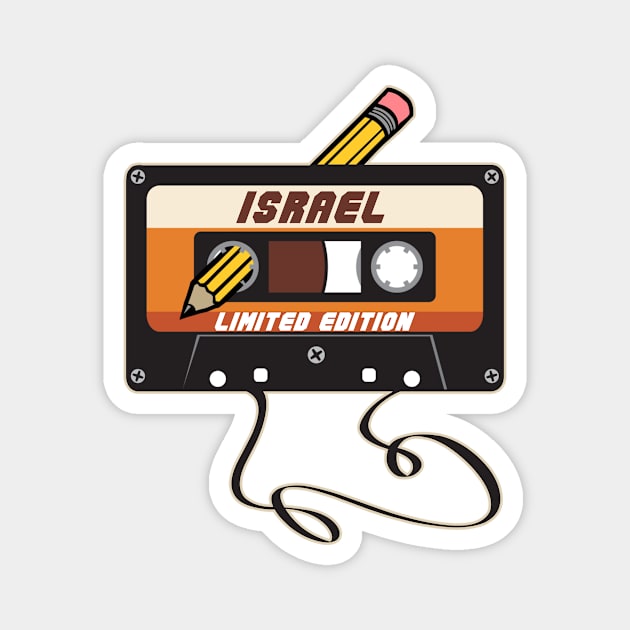 Israel - Limited Edition Cassette Tape Vintage Style Magnet by torrelljaysonuk