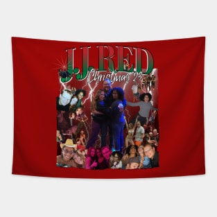 JJ Red Christmas 2023 Tapestry