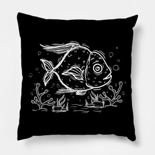 Fish lover gift idea Pillow