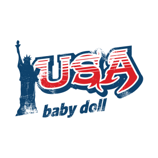 usa baby doll T-Shirt