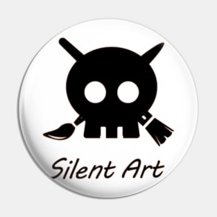 silent art Pin
