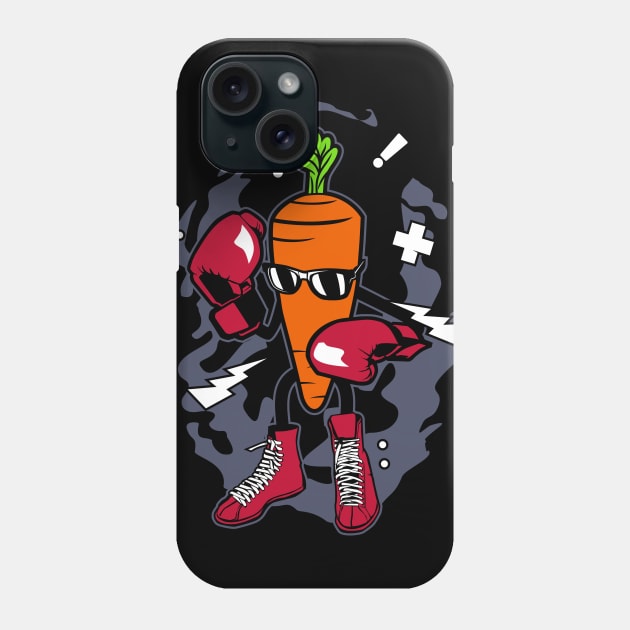 BOXING CARROT Phone Case by beanbeardy