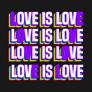 Love is Love Rainbow T-Shirt