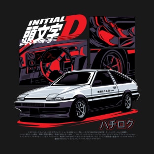 Ae86 Anime T-Shirt