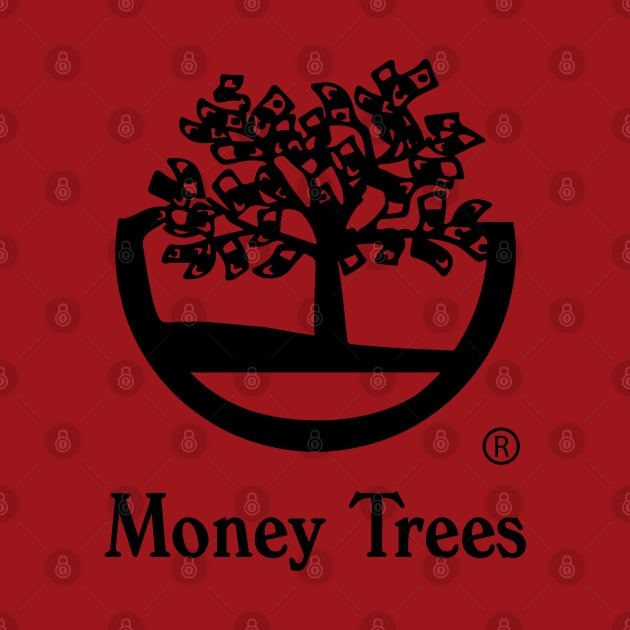 Money Trees black by undergroundART
