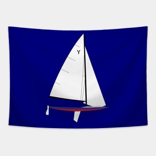 Y-Flyer Sailboat Tapestry