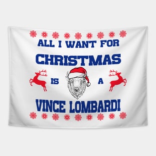 Bills Christmas Design Tapestry