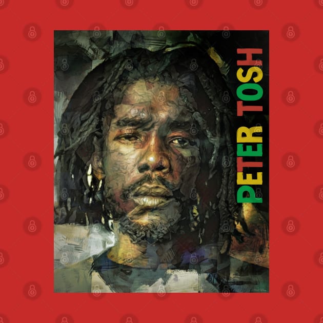 Peter Tosh by IconsPopArt