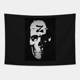 Zombie Skull Tapestry